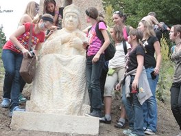 Slavnostn odhalen sochy Mistra Jana Husa na Hrad Krakovec
