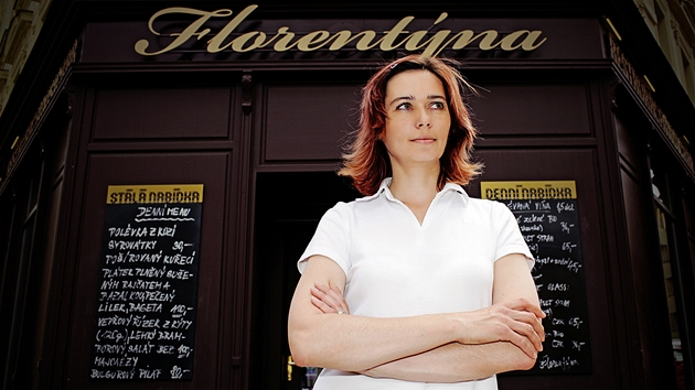 Jana Florentýna Zatloukalová, autorka Kuchařky pro dceru a majitelka restaurace Jana Florentýna Zatloukalová, autorka Kuchařky pro dceru a majitelka restaurace