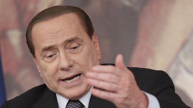 Italský premiér Silvio Berlusconi