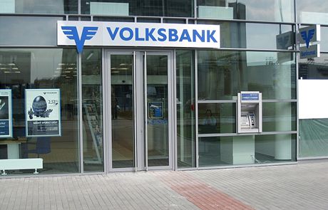 Volksbank - poboka Pankrác. Ilustraní snímek