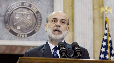 éf americké centrální banky Ben Bernanke