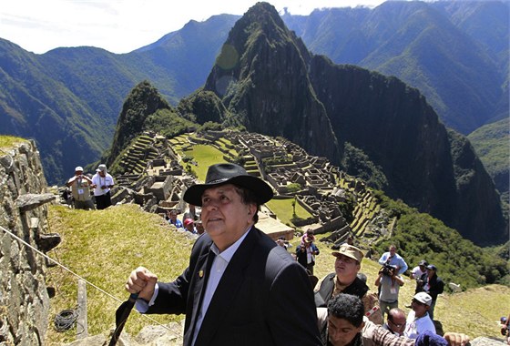 Exprezident Peru Alan García na snímku z roku 2011.