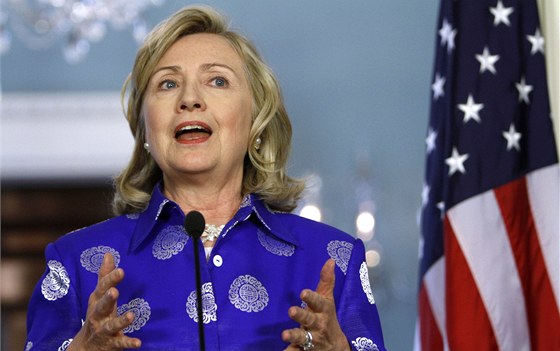Americká ministryn zahranií Hillary Clintonová (11. ervence 2011)