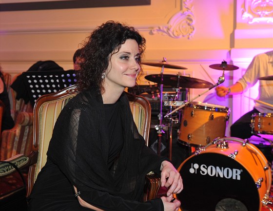 Lucia oralov na zvrenm verku filmovho festivalu v Karlovch Varech