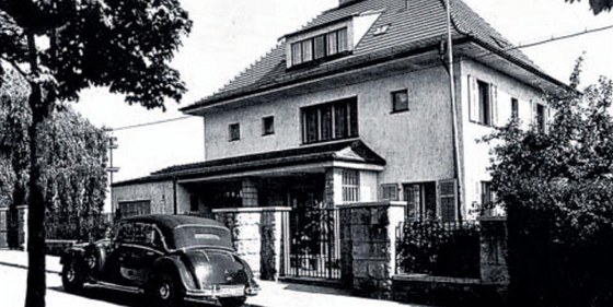 Bývalá Henleinova vila stojí v Liberci v Husov ulici. Po osvobození zde