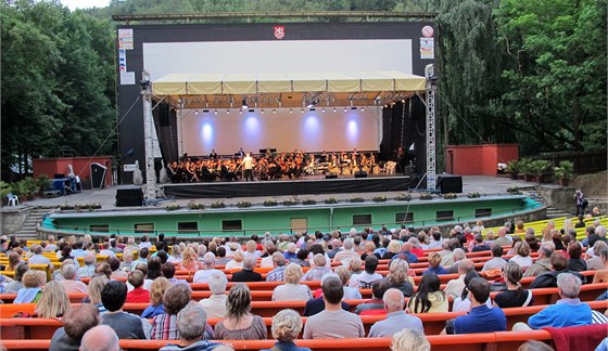 Letní kino pi filmovém festivalu