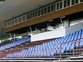 Fotbalov stadion v Hradci Krlov.