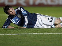 ZKLAMN VLEE. Lionel Messi po penaltov prohe s Uruguay.