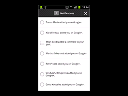 Aplikace Google+