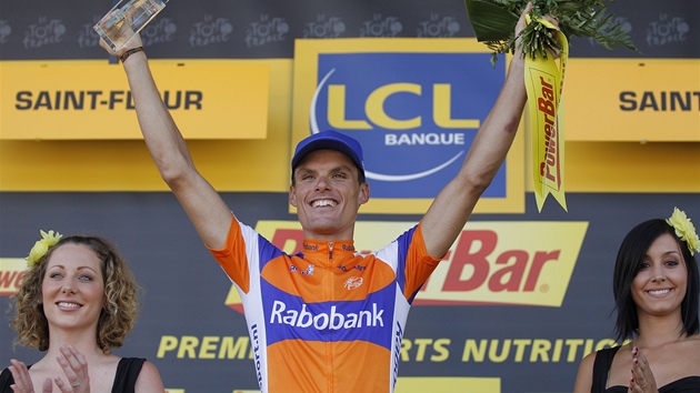 POTETÍ NEJLEPÍ. panl Luis León Sánchez ovládl 9. etapu Tour de France.