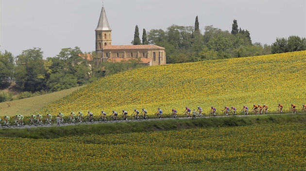 Umní zemdlc u tratí Tour de France