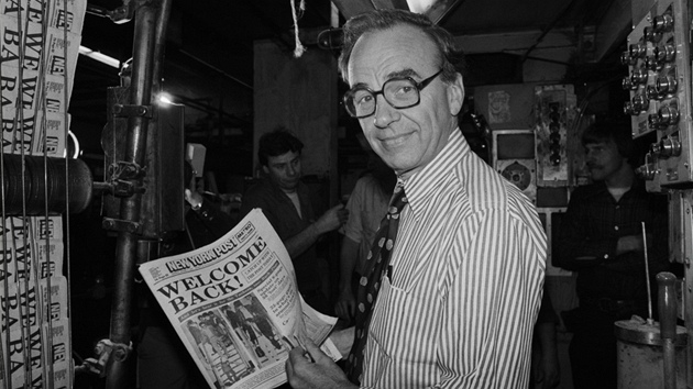 V roce 1976 koupil Rupert Murdoch list New York Post, o dva roky pozdji elil...