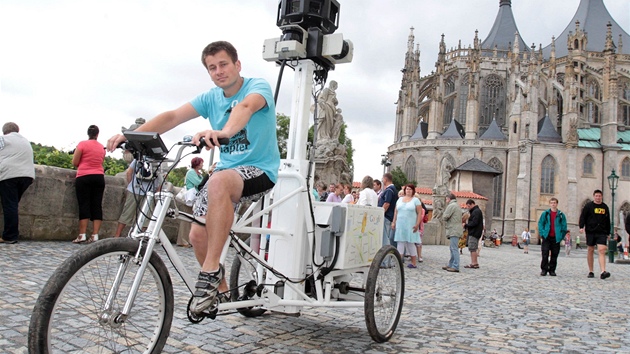 Auto pro focení podklad pro Google Street View (ilustraní foto)