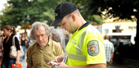 Mstská policie (ilustraní snímek)