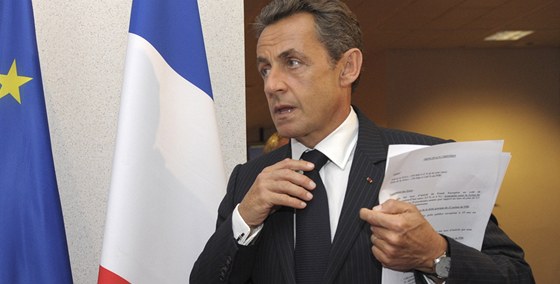 Nicolas Sarkozy by podle souasných výsledk pedvolebních przkum skonil ve druhém kole jako poraený. Ilustraní snímek