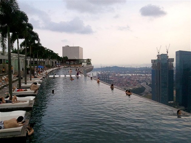 Areál Marina Bay Sands Singapur