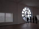 Monumentální ciferníky hodin mají prmr tém 4,3 metr.