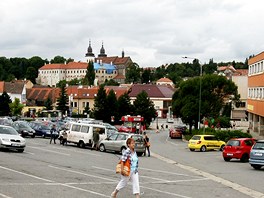 Havlkova ulice v Tebi