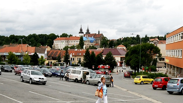 Havlíkova ulice v Tebíi