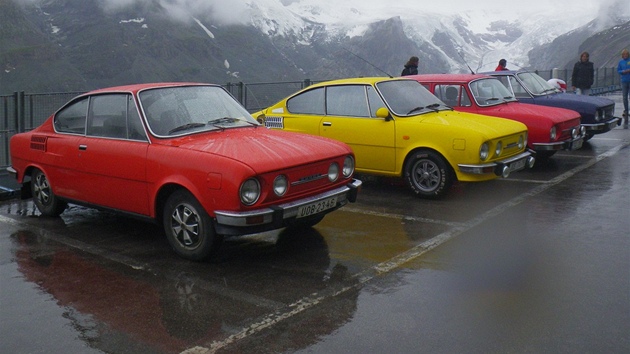 Parta kodovek 110R se vyplhala na Großglockner