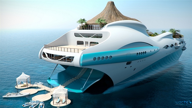 Luxusní jachta Tropical Island Paradise