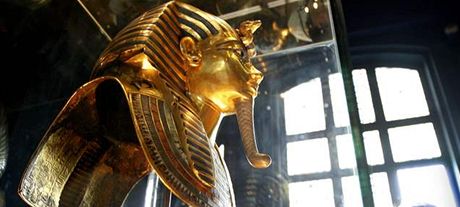 Symbolem Tutanchamona se stala jeho zlatá maska.