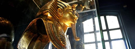Symbolem Tutanchamona se stala jeho zlatá maska.