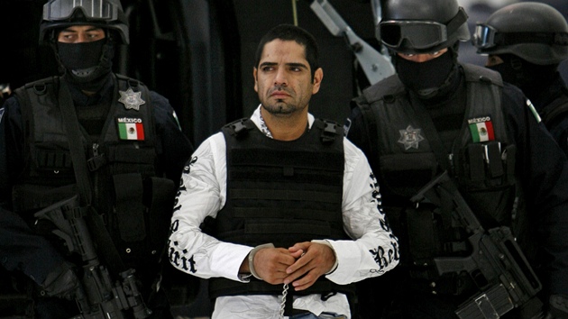 Mexická policie zatkla Josého Hernándeze, vysokého pedstavitele drogového