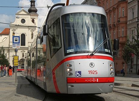 Tramvaje íslo 6 budou ze Starého Lískovce jezdit pouze na zastávku eská.