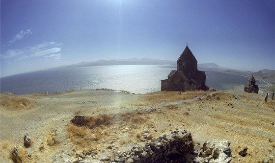 Jezero Sevan je oblíbeným cílem Armén, nkdy vak mohou být jeho vody zrádné.