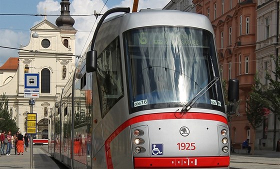 Tramvaje íslo 6 budou ze Starého Lískovce jezdit pouze na zastávku eská.