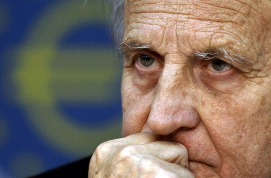 Prezident Evropské centrální banky Jean-Claude Trichet.