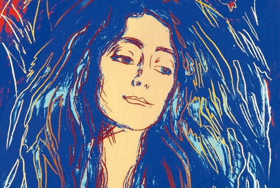 Andy Warhol - Eva Mudocci (podle Muncha) (1984)