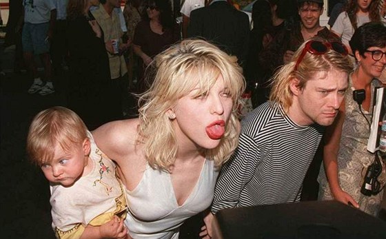 Courtney Love a Kurt Cobain s dcerou Frances Bean