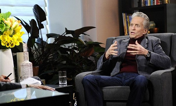 Michael Douglas pi rozhovoru pro NBC