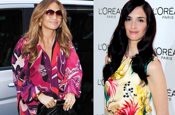 Pestrobarevné aty a tuniky jsou pro jianky typu Jennifer Lopezové i hereky Paz Vega jako dlané.