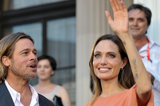 Angelina Jolie a Brad Pitt