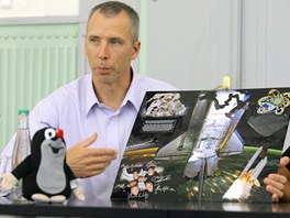 Americk astronaut, Andrew Feustel pi steden nvtv eskobudjovickho