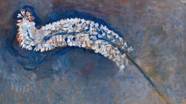 Piet Mondrian - Foxtail Lily (okolo 1909)