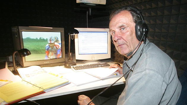 Sportovní komentátor Robert Bakalá (7. ervence 2005)