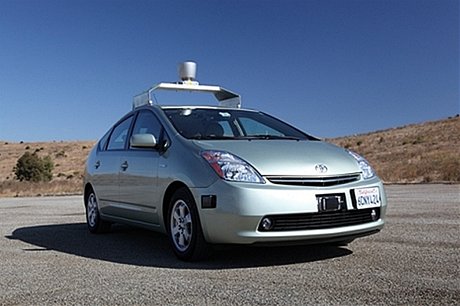 Bezpilotní Toyota Prius firmy Google