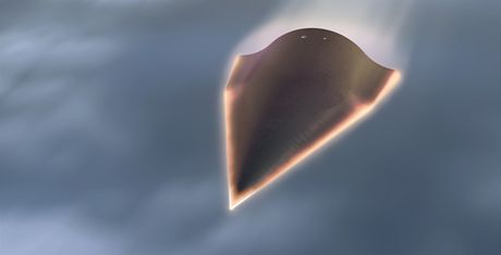 Ilustrace HTV-2 bhem letu v atmosfée