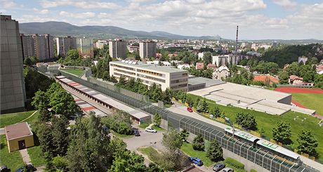 Takto má vypadat tramvajová tra na liberecké sídlit Rochlice. Dopravní podnik vak nemá na stavbu dostatek penz.