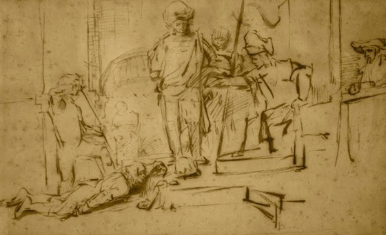 Rembrandt van Rijn - Rozsudek (1655)
