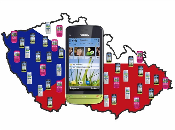 Trhu v eské republice dominuje Nokia