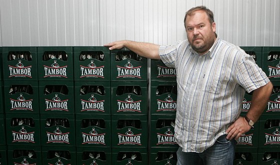 Za celou dobu podnikání jsem nezail takovou poptávku po njakém svém produktu," íká editel pivovaru Tambor Nasik Kiriakovský.