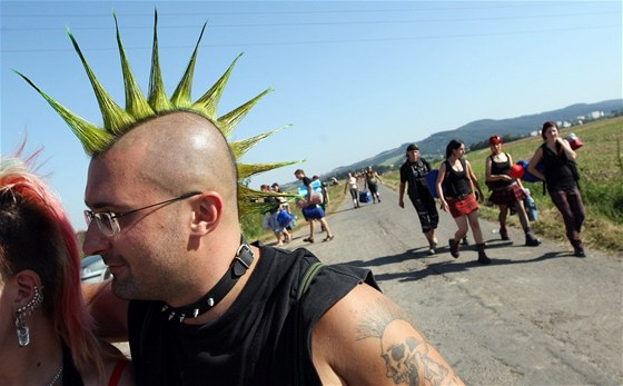 Punkový festival v Moravské Tebové