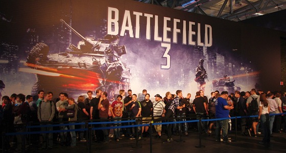 Battlefield 3 na akci Gamescom v nmeckém Kolín