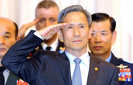 Jihokorejský ministr obrany Kim Kwan-jin