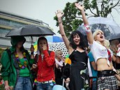V hlavnm mst se uskutenil prvn ronk Prague Pride.